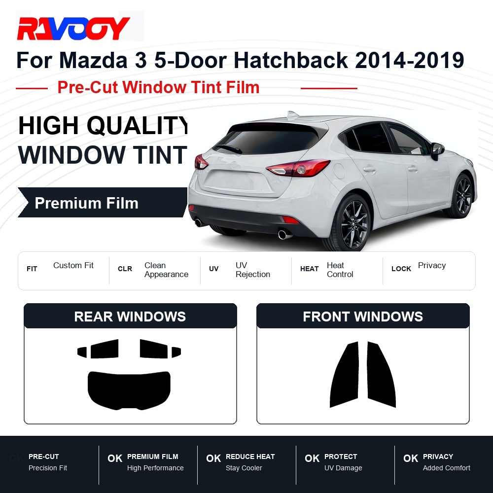 Privacy Screen Protector - Film teinté pour vitres de voiture