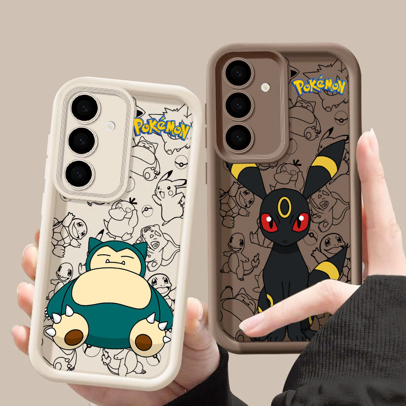 Samsung Galaxy S24 - Coque de protection Snorlaxs Umbreons P-Pokemons
