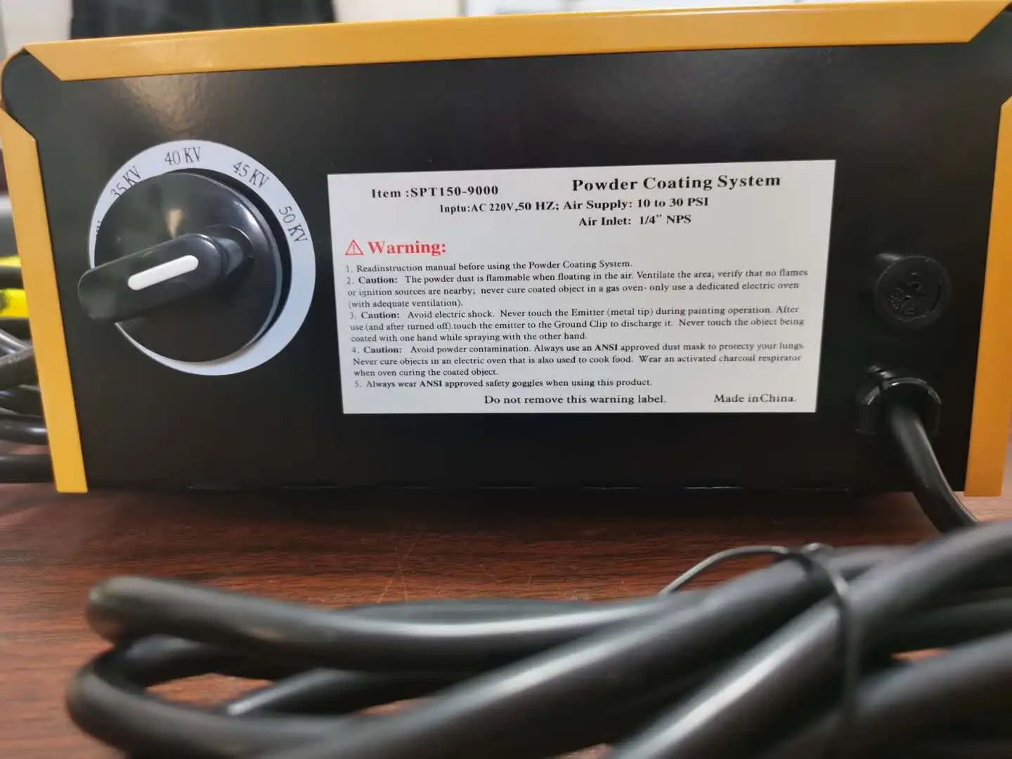 Machine de peinture électrosta - Oleophobic Coating Spray avis et prix