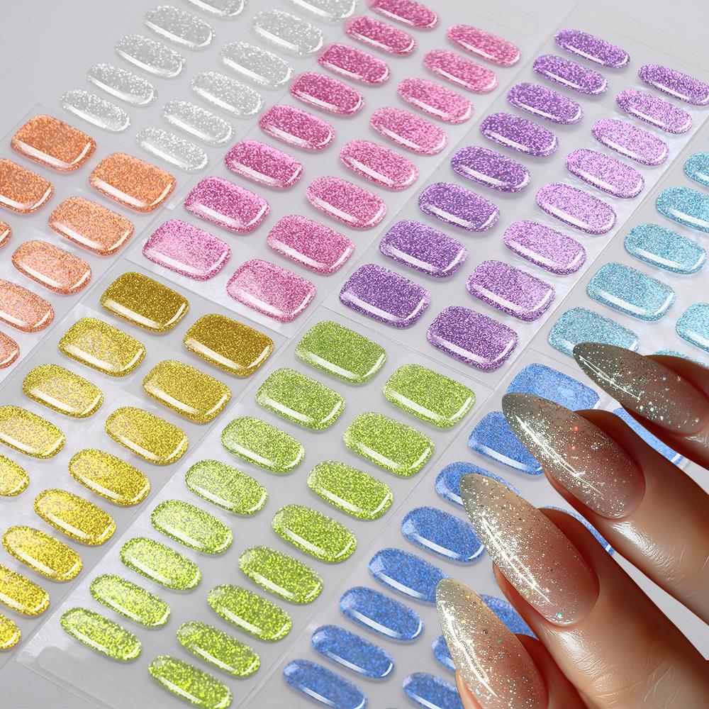 16 autocollants pour ongles en - Full Cover Adhesive avis et prix